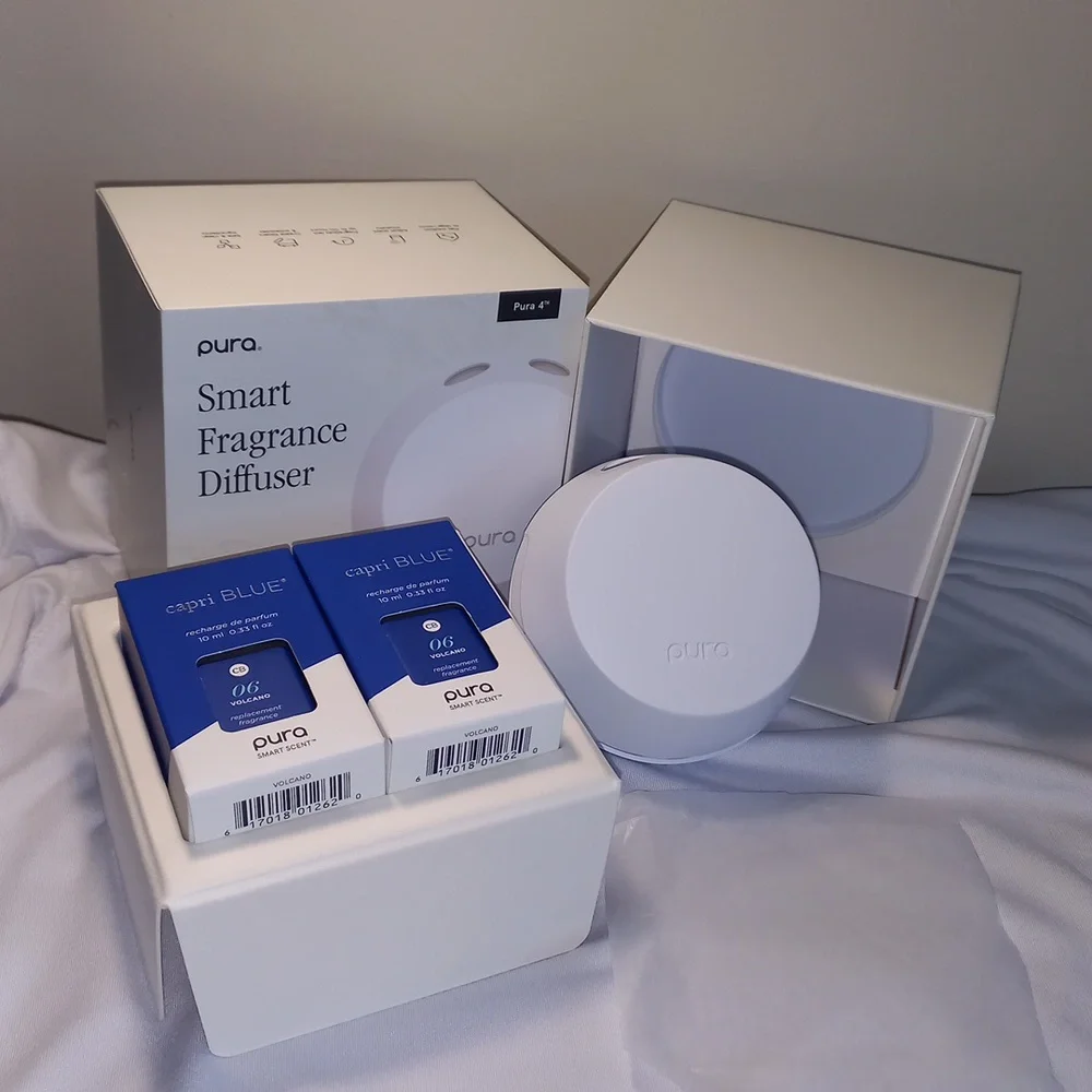 Capri Blue Pura 4 - Smart Fragrance Diffuser Kit -  (Volcano) - Picture 8 of 10